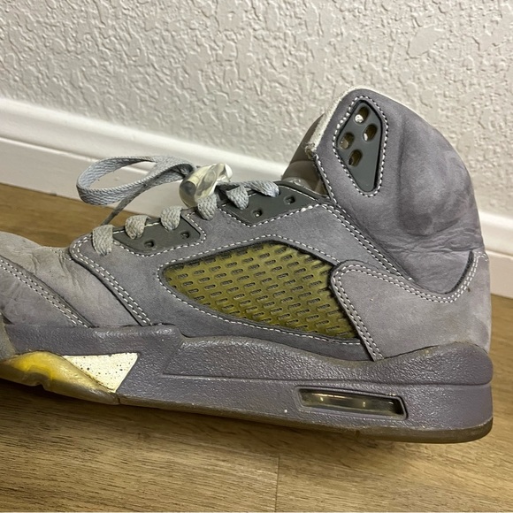 Jordan Wolf Grey 5 Sneakers - 2011 Release - Men’s Size 8- Pre-Owned - Picture 11 of 15